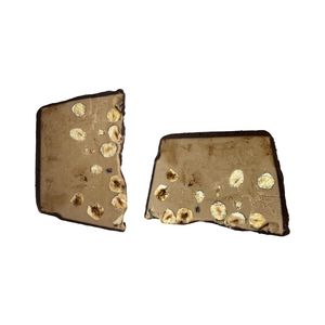 Turrón de los Muertos Antico Forno de Avellanas 250 g – Dulce Artesanal Napolitano con Chocolate y Avellanas Enteras