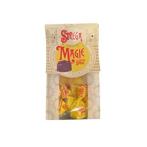 Strega Alberti Magie al Liquore Strega 150 g – Edle Schokoladenpralinen mit Strega-Likörfüllung, Italienische Traditionssüßigkeit