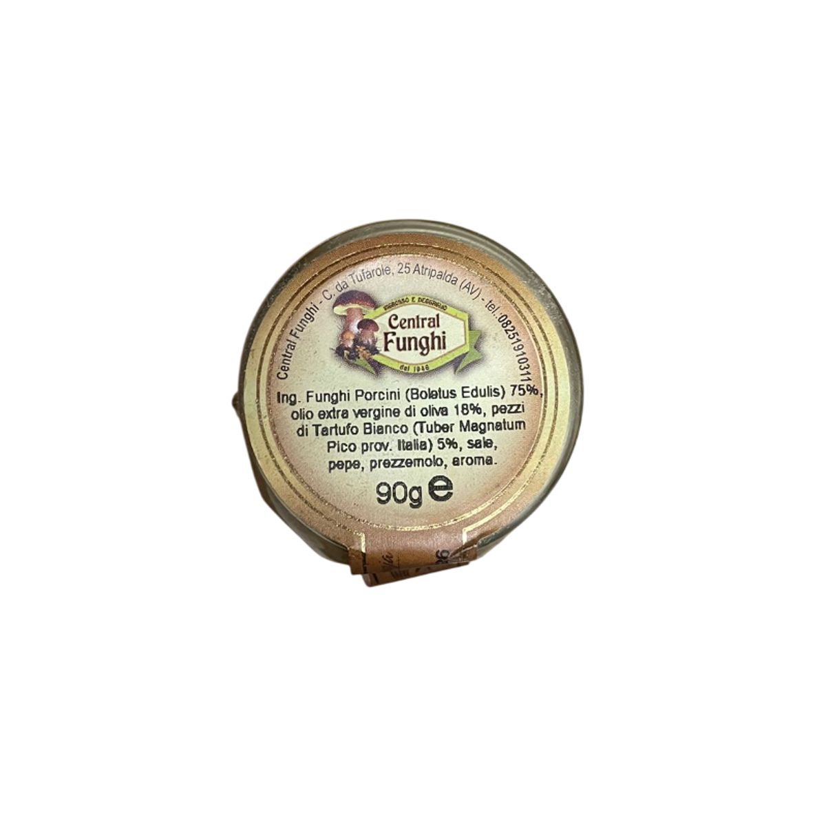 Central Mushrooms with White Truffle and Porcini Sauce, 90g