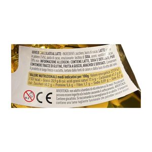 Crispo Geolier Milchschokoladen-Osterei 220 g – Mit Überraschung_1