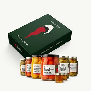 Fantasia Napoletana “Vesuvio” Gift Box – Vesuvian Delicacies: Honey, Tomatoes, Friarielli & Vegetables in Oil