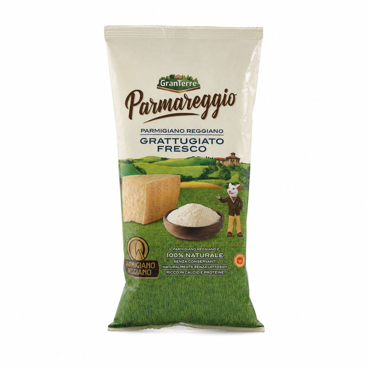 GranTerre Parmareggio Parmigiano Reggiano DOP recién rallado 1 kg