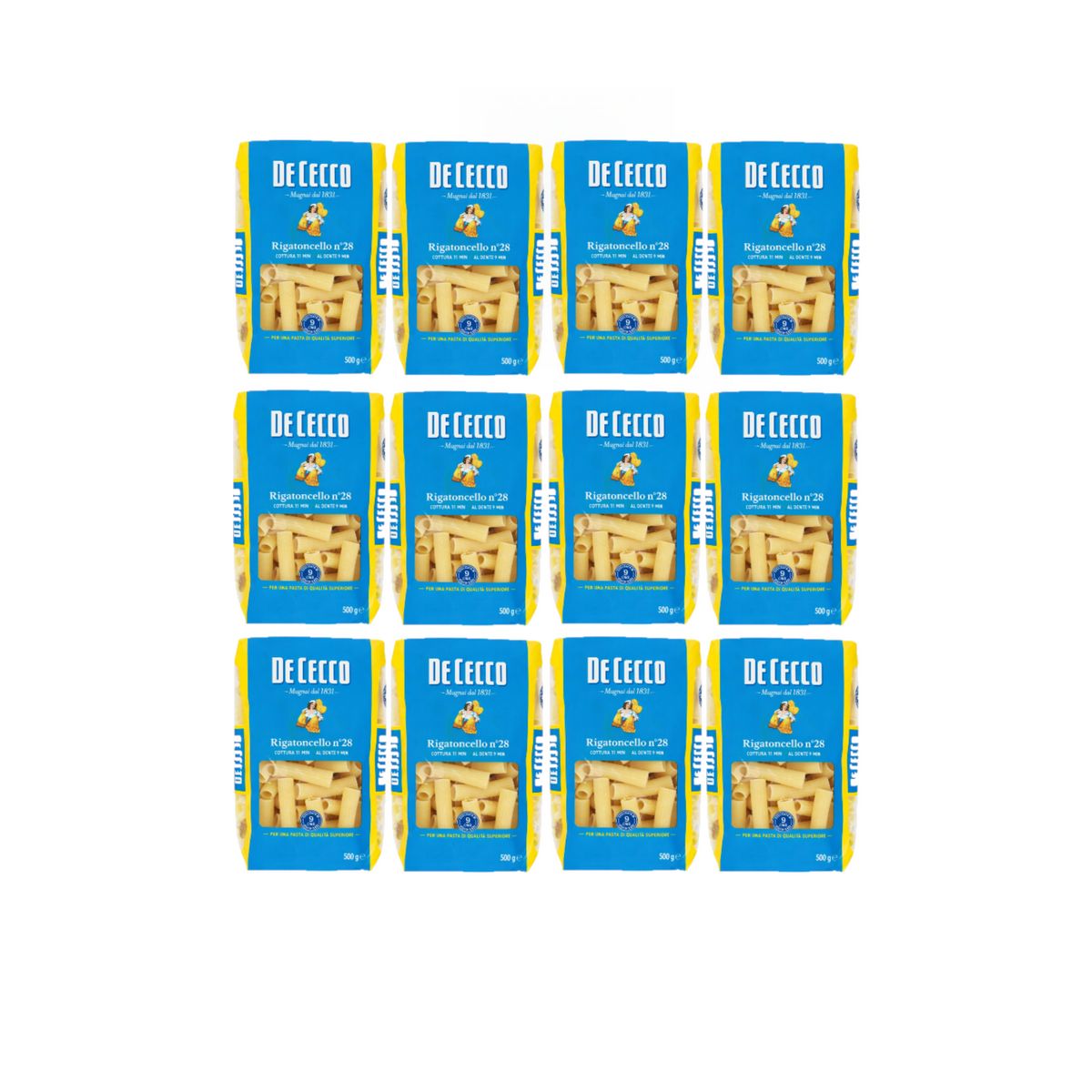De Cecco Rigatoncello n 28 500 Gr - 12 Pieces