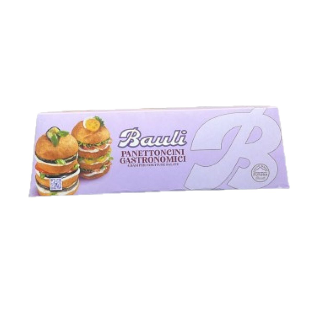 Bauli Panettoncini Gastronomici 4x80g – Bases salées moelleuses idéales pour des garnitures gourmandes et des apéritifs créatifs