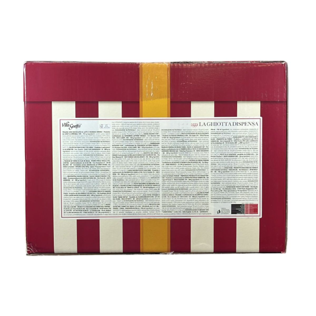 Villa Guelfa Weihnachtskorb „La Ghiotta Dispensa“ 24 Stück