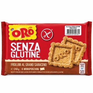 Oro Saiwa Glutenfreie Buchweizenkekse 240 g