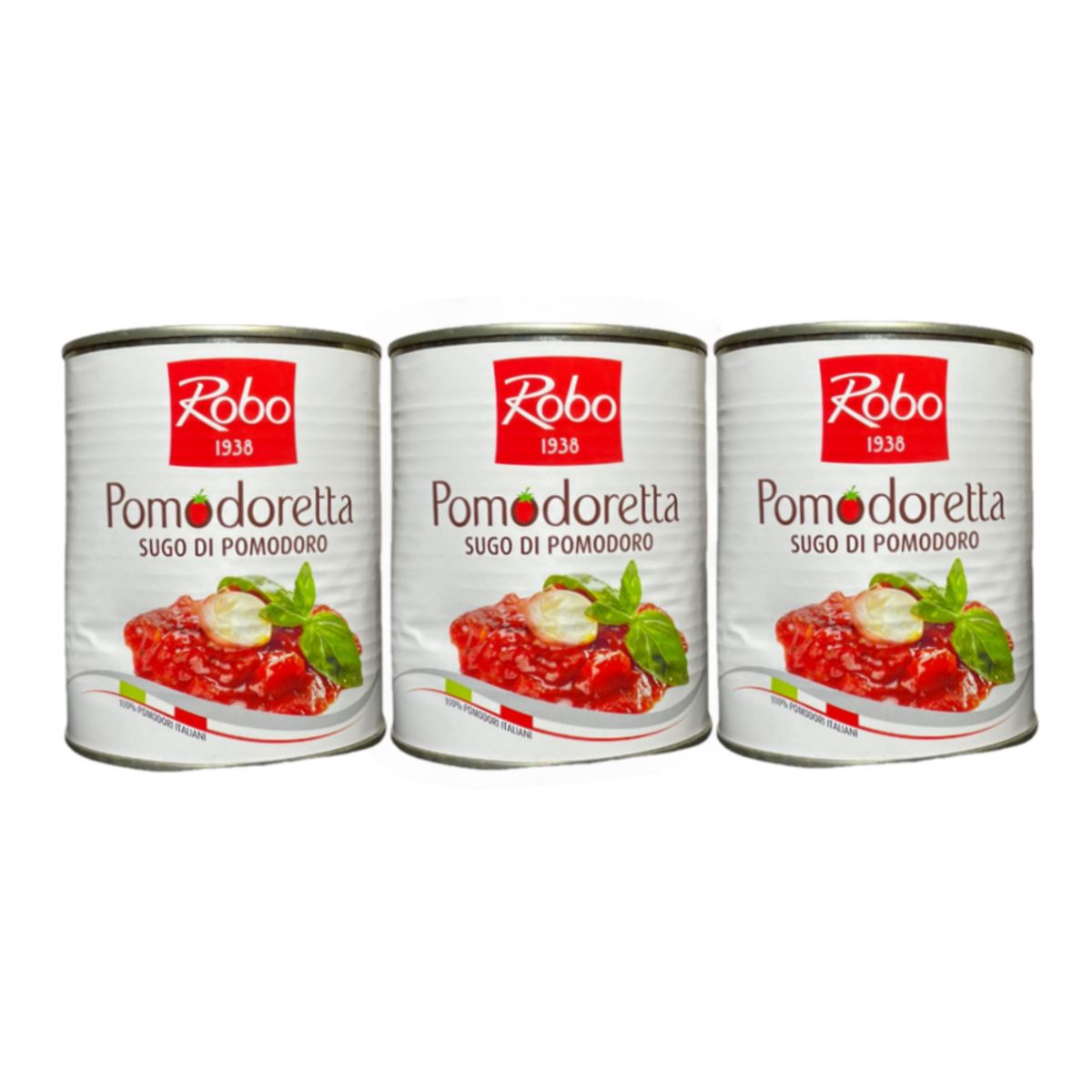 Robo Pomodoretta Tomato Sauce 800 Gr - 3 Pieces