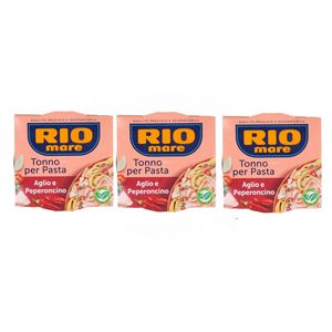 Rio Mare Condimento per Pasta con Tonno, Aglio, Olio e Peperoncino 160 g – Sugo Pronto dal Gusto Mediterraneo_0