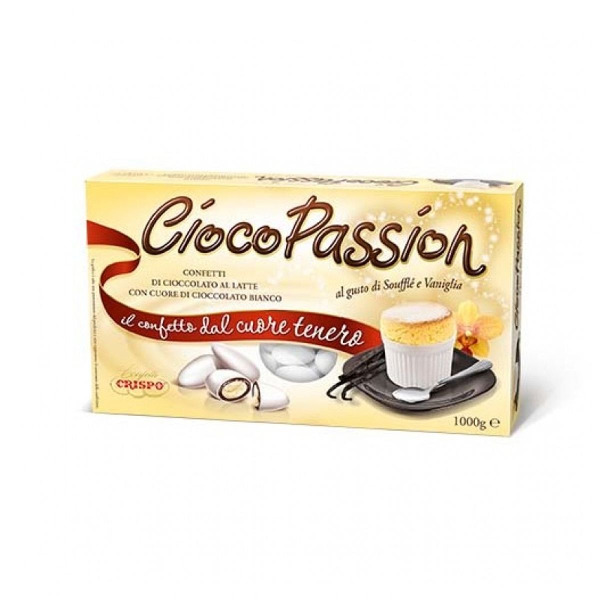 Crispo Confetti CiocoPassion Soufflé y Vainilla 1 Kg.