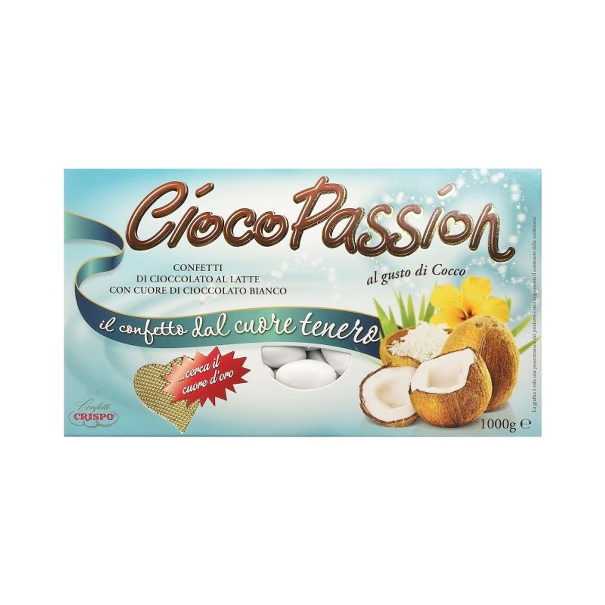 Crispo Confetti CiocoPassion Coco 1 kg.