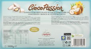 Crispo Confetti CiocoPassion Noix de Coco 1 kg. ( Shelf Life 07/06/2025 )_1