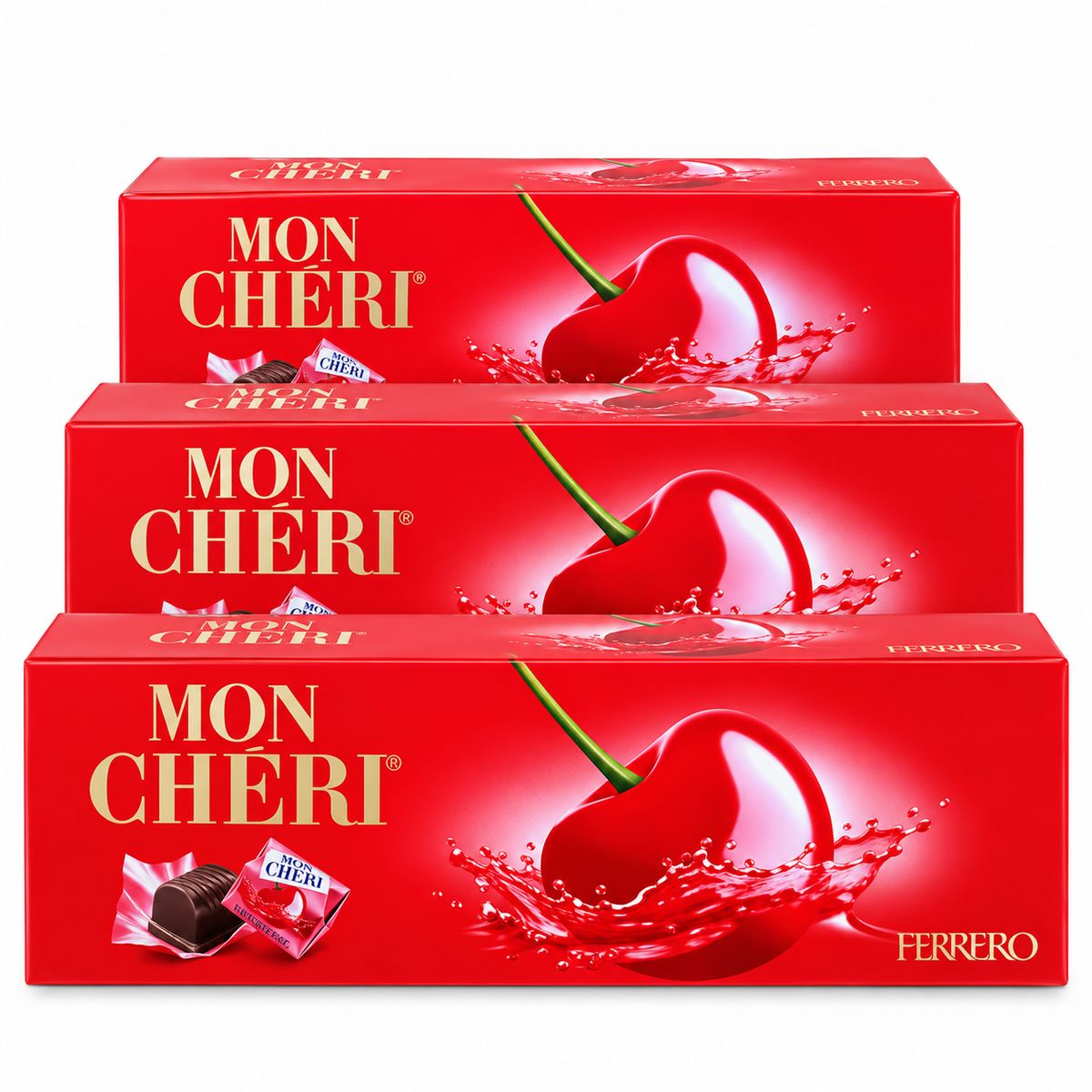 Ferrero Mon Chéri 168 g - 3 piezas