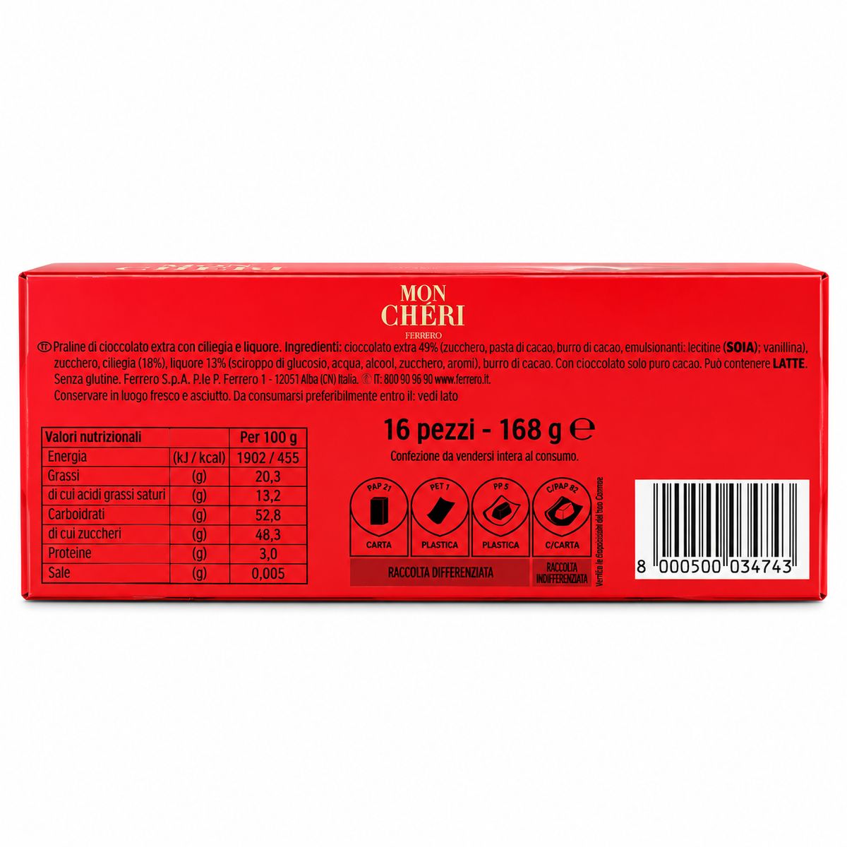 Ferrero Mon Chéri 168 g