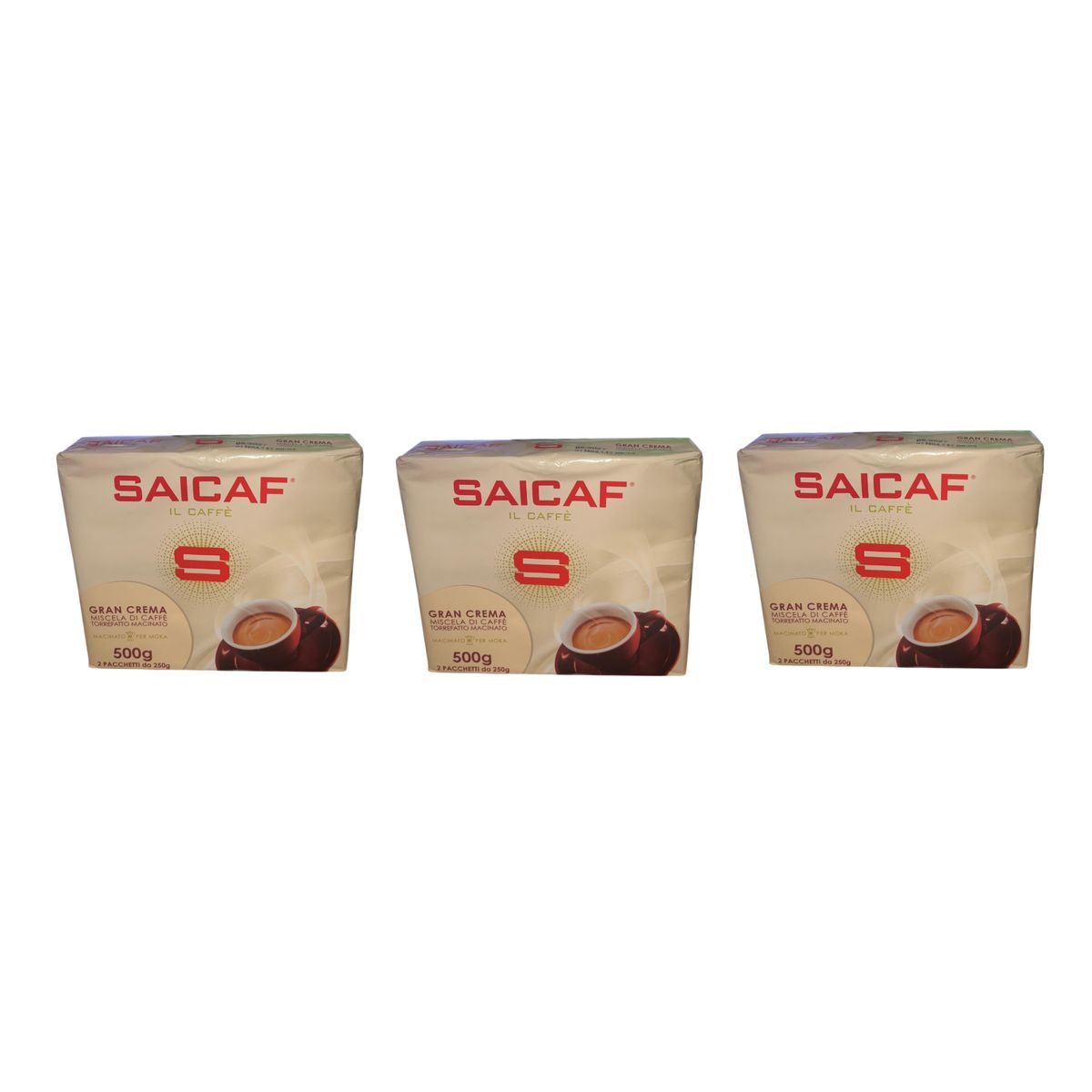 Saicaf Caffè Gran Crema 2 x 250 Gr.