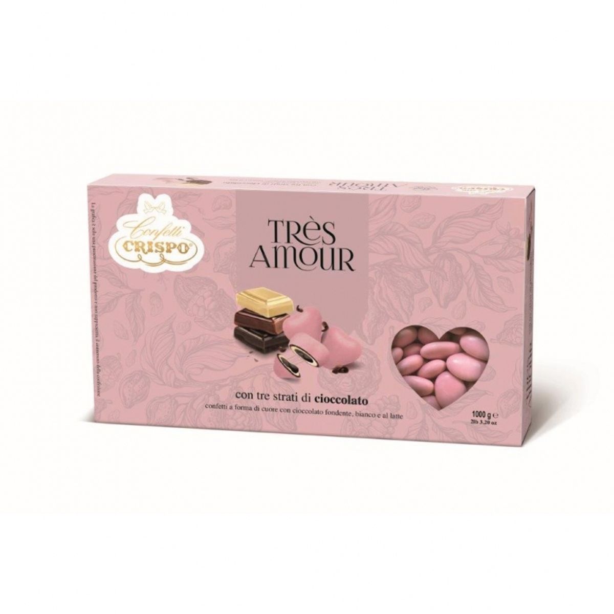 crispo Confetti Very Love Rosa 1 Kg.