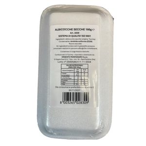 Dried Apricots La Montanara 180g – Natural Dried Fruit, Soft and Sweet, High in Fibre, Product of Turkey_1