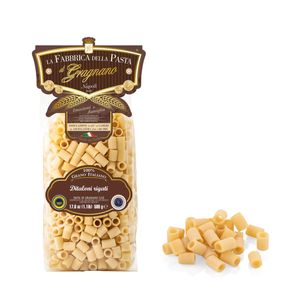 La Fabbrica della Pasta di Gragnano „gestreifte ditaloni" Gragnano-Nudeln IGP 500 Gr.