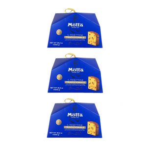 Motta Traditional Panettone 1kg – Classic Italian Recipe with Calabrian Candied Orange and Raisins – Signature of Chef Bruno Barbieri_0