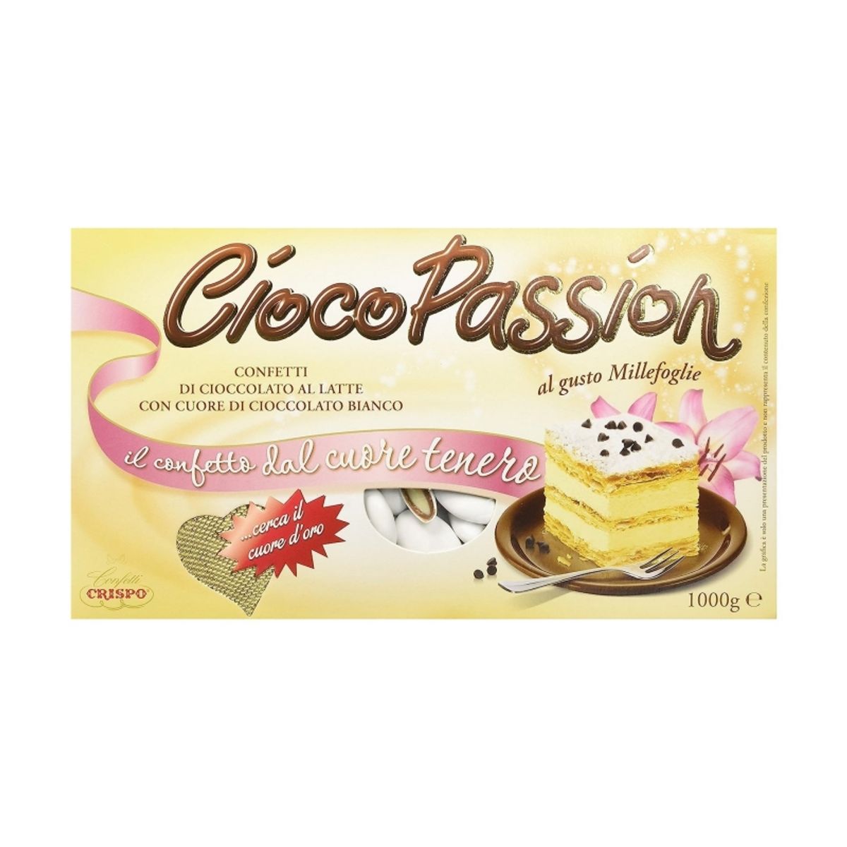 Crispo Confetti CiocoPassion Millefeuille 1 kg.