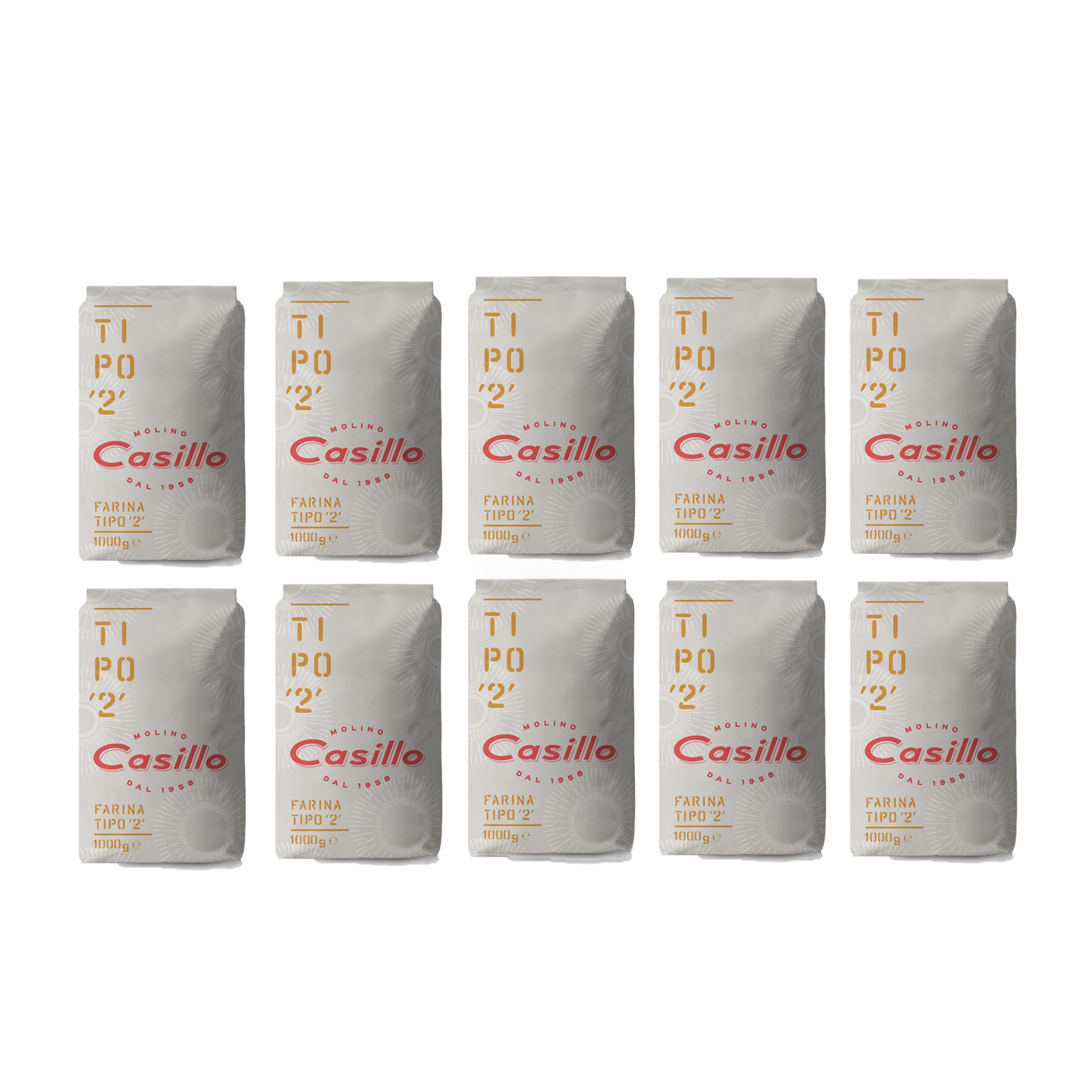 Type 2 Flour 1 kg from Molino Casillo: Rich Nutrition and