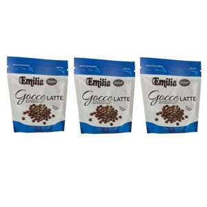 Emilia Zaini Milk Chocolate Chips 160 g – Premium Gluten-Free Chocolate Drops for Baking and Desserts_0