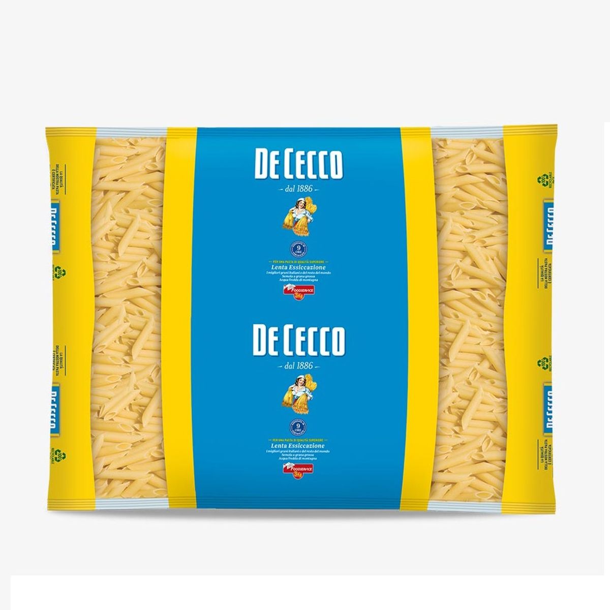 De Cecco Penne Lisce 3 Kg.