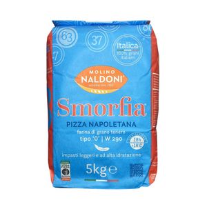 Molino Naldoni Farine Type “0” Smorfia pour Pizza Napolitaine 5 kg – W 290