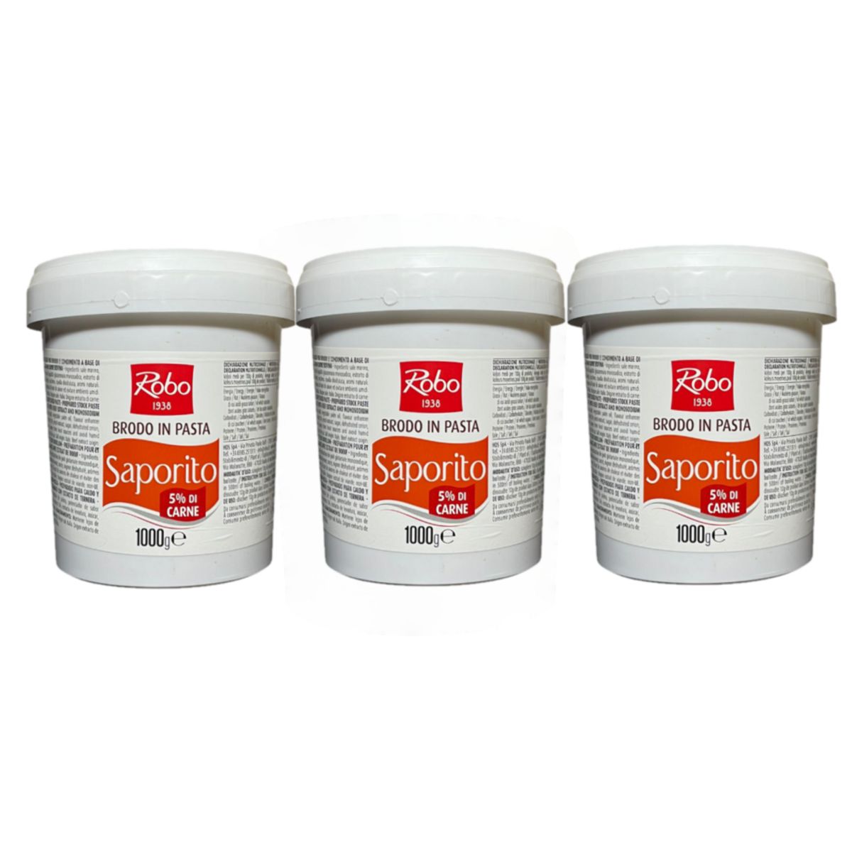 Robo Tasty Broth Pasta 1 Kg - 3 Pieces