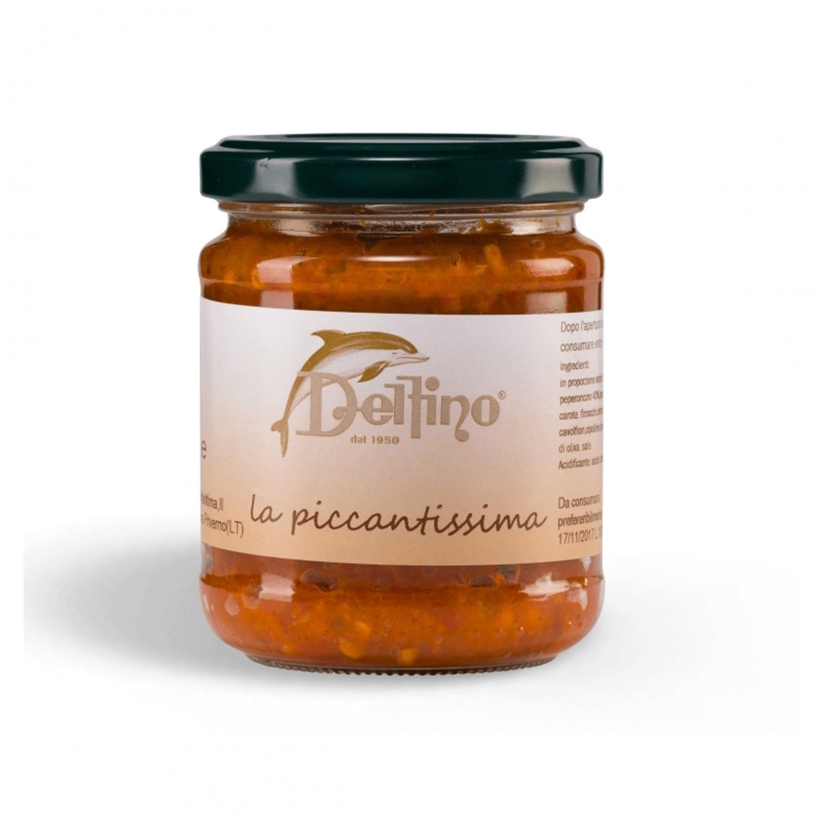Delfino La Piccantissima a base di peperoncino 180 Gr
