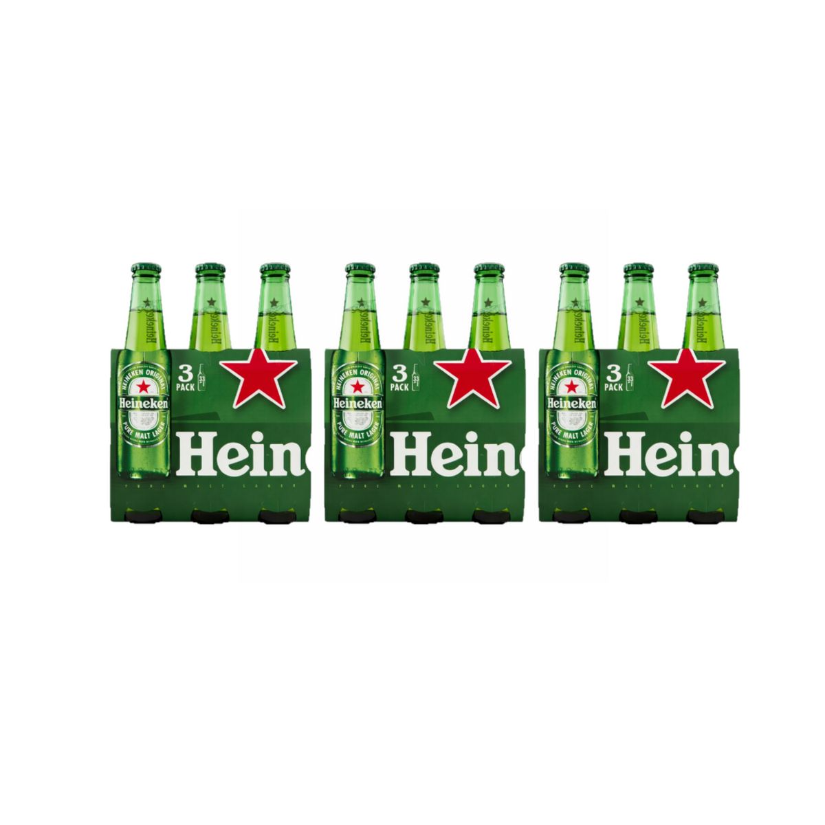 Heineken Original 3 x 33 cl - 3 Pezzi