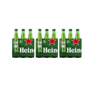 Heineken Original Premium Lager Beer Pack 3 x 33 cl_0