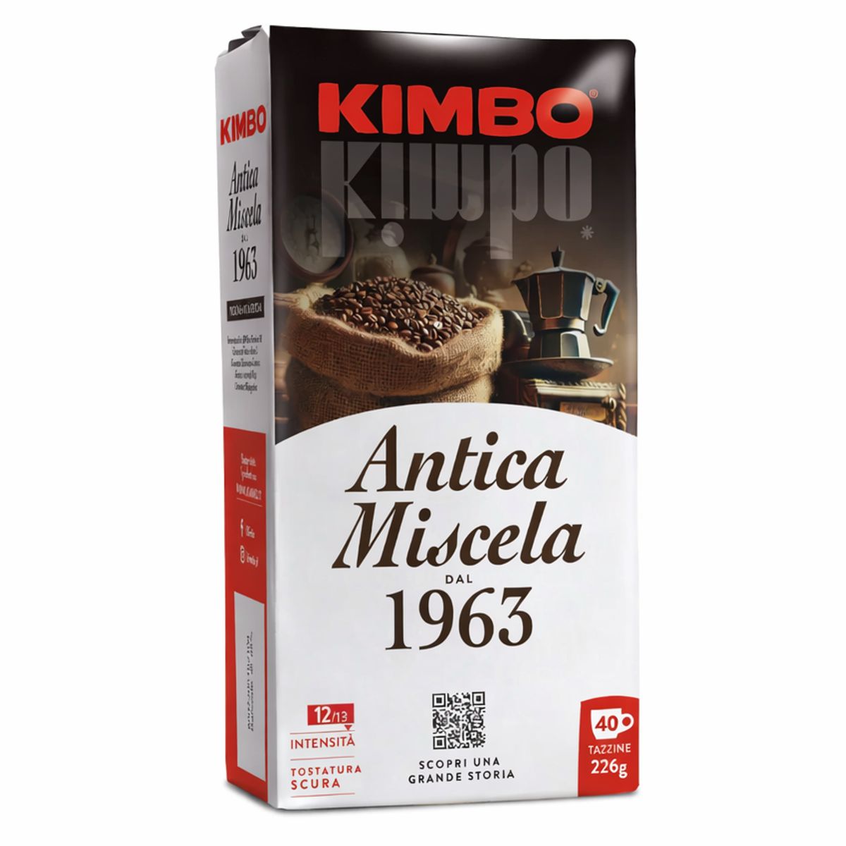 Kimbo gemahlener Kaffee Antica Miscela 226 g