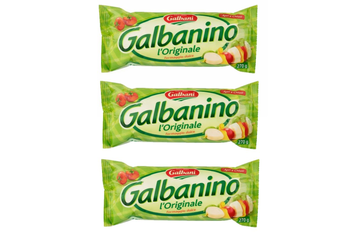 Galbani Galbanino l'originale formaggio dolce  270 Gr. - 3 Pezzi