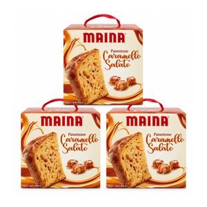 Maina Panettone au Caramel Salé 750 g_0