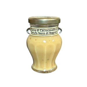 Central Funghi Crème de Caciocavallo et Truffe Noire de Bagnoli 90 g – Sauce Gourmet