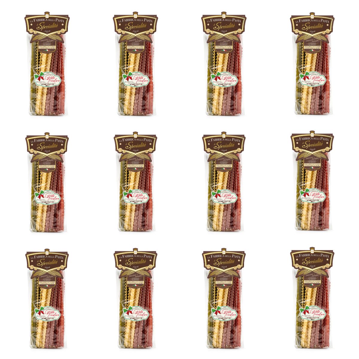La Fabbrica della Pasta di Gragnano "Mafaldine tricolore" 500 Gr.