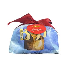 Biffi Panettone Ciliegia e Cioccolato 1 Kg – Dolce Artigianale di Natale con Ciliegie Candite e Gocce di Cioccolato Fondente