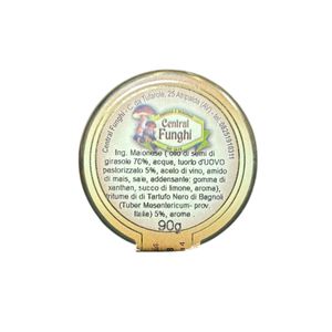 Central Funghi Mayonnaise à la Truffe Noire 90 g – Sauce Gourmet à la Truffe Italienne_1