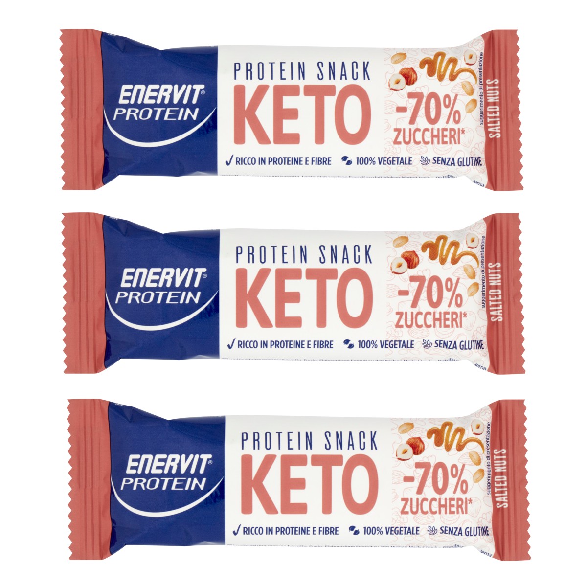 Enervit Protein Snack Keto Salted Nuts 35 Gr.