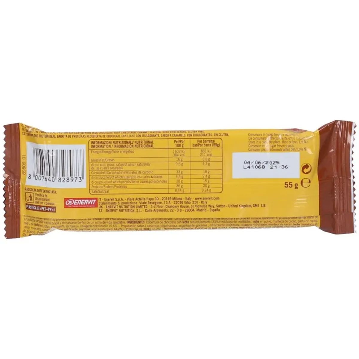 Enervit The Protein Deal Caramel Fun 55 Gr.