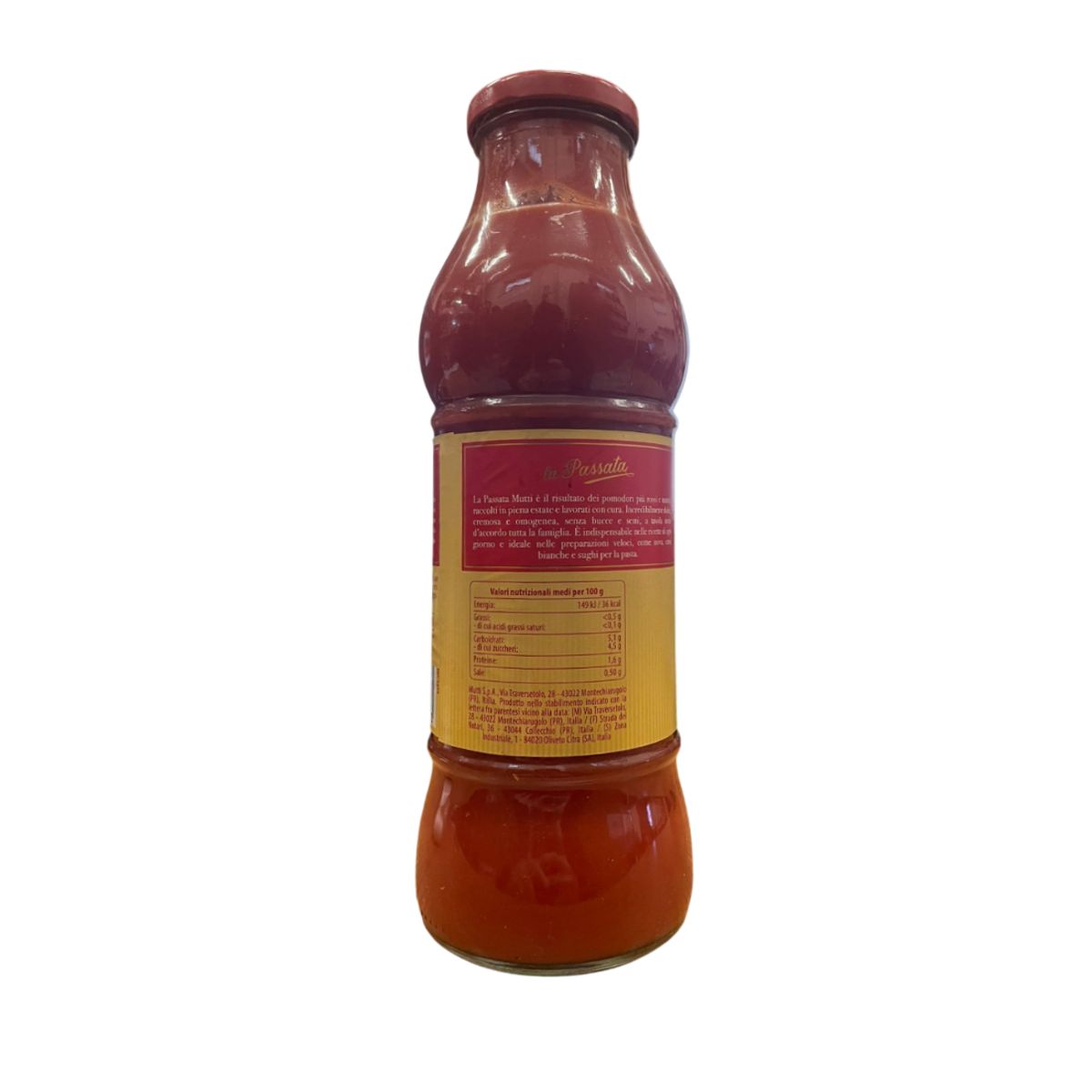 Purée de tomates Mutti en bocal de 700 g