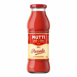 Mutti Passata de Tomates en Bouteille Verre 700 g – Tomates Italiennes 100%