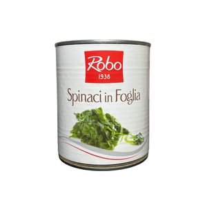 Robo Spinaci in Foglia 765 g – Spinaci al Naturale per Ristorazione e Uso Professionale