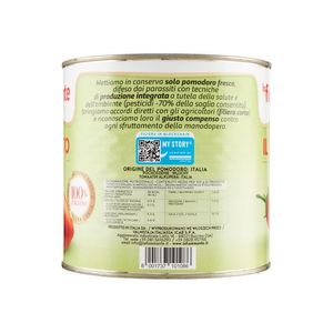 La Fiammante Pomodoro Pelato 2500 g – Pomodori Pelati Interi in Succo per Cucina Professionale_1
