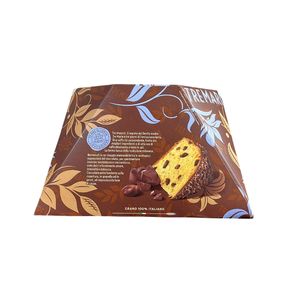 Tre Marie Panettone Re Noir 900 g – Dark Chocolate Italian Panettone, Rich and Sophisticated Taste_1