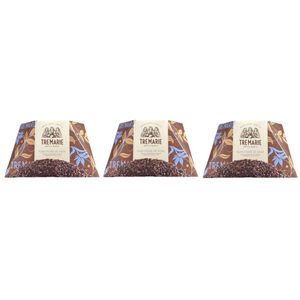 Tre Marie Panettone Re Noir 900 g – Dark Chocolate Italian Panettone, Rich and Sophisticated Taste_0