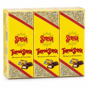 Strega Alberti Torrone Strega Cubierto de Chocolate con Leche y Avellanas 9 Piezas 810 g_0