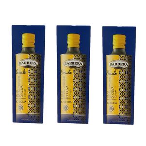 Sicilian PGI Extra Virgin Olive Oil “Siculo” Barbera 500 ml – Cold Pressed, Fruity with Almond Notes_0