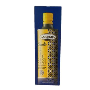 Sicilian PGI Extra Virgin Olive Oil “Siculo” Barbera 500 ml – Cold Pressed, Fruity with Almond Notes