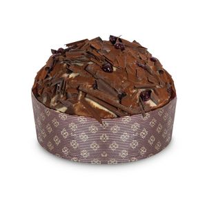 iMarigliano Panettone Foresta Nera 1 Kg – Con Cacao, Vaniglia Bourbon e Crema Chantilly alle Amarene